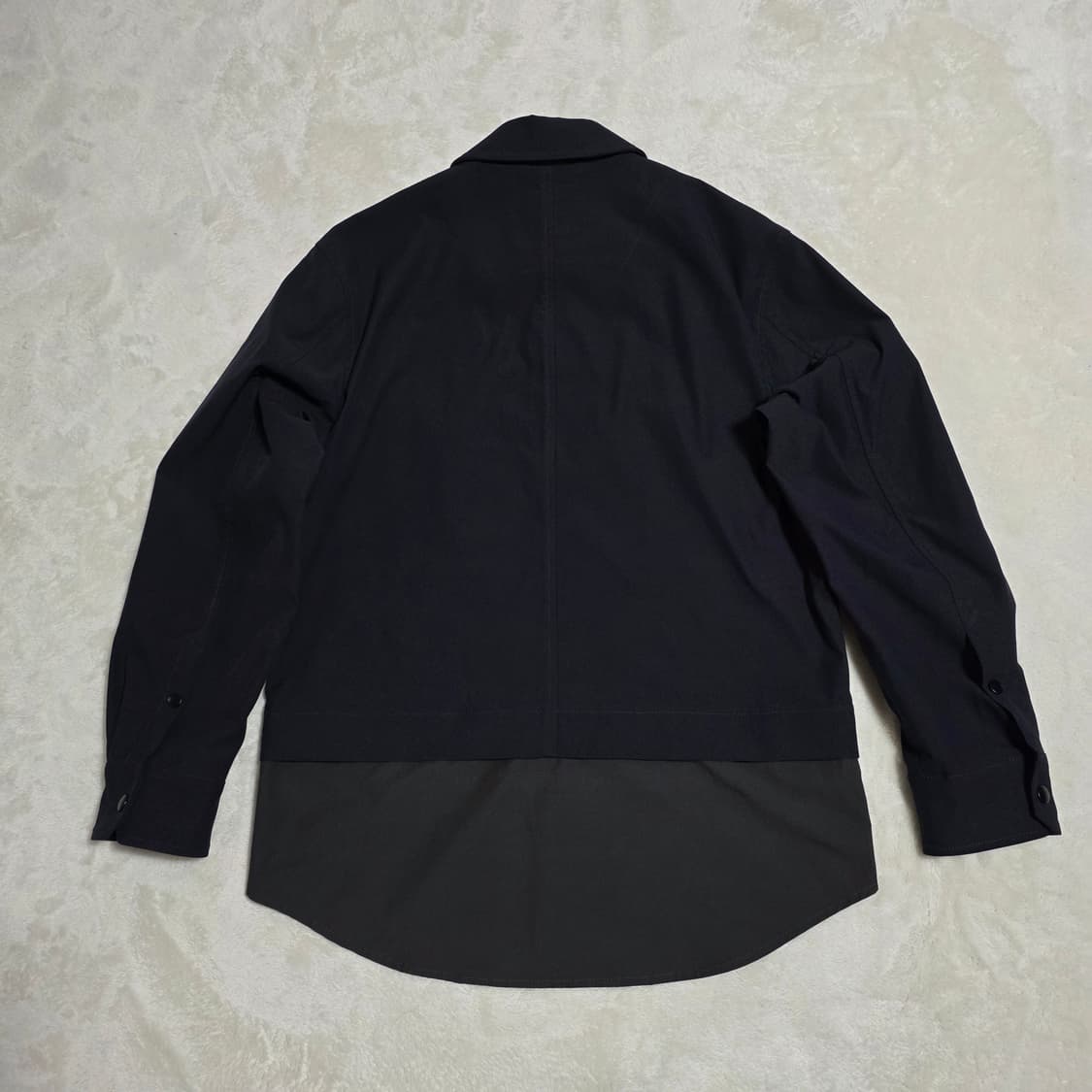 (M)티아이포맨 포켓 배색 셔츠형 자켓 상품이미지3