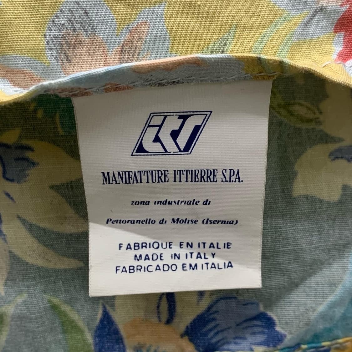 빈티지 플라워 패턴 오버사이즈 셔츠 상품이미지6