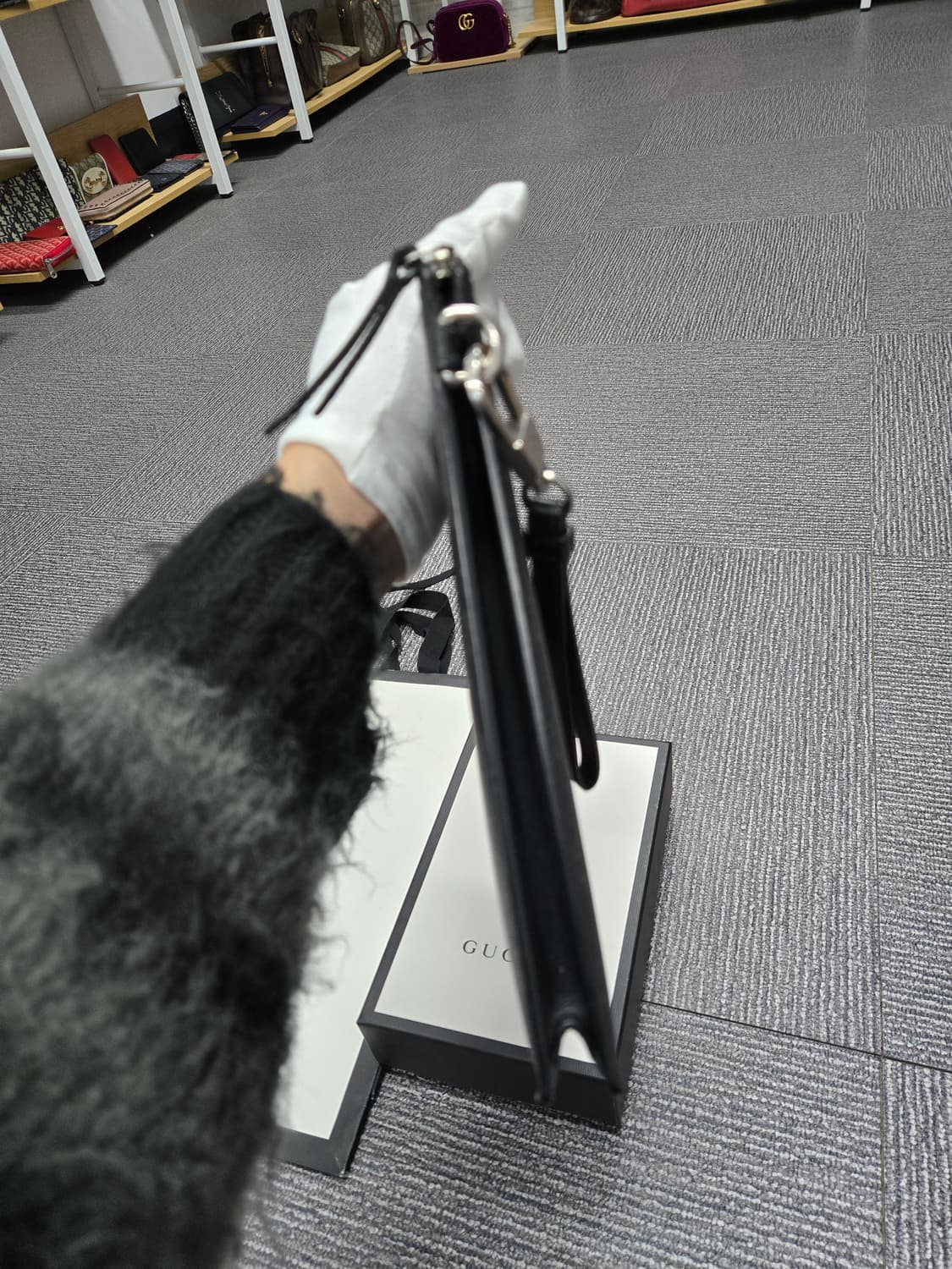 [특가][정품] 구찌 레드 울프 클러치백 상품이미지3