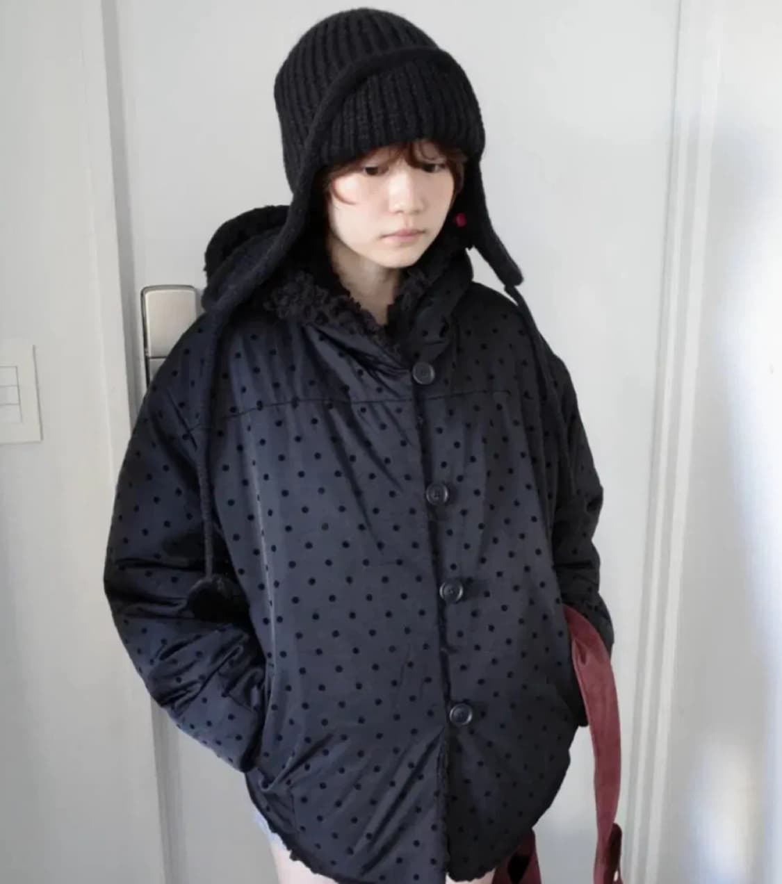 인앤양하모니 리버시블 퍼자켓 상품이미지1