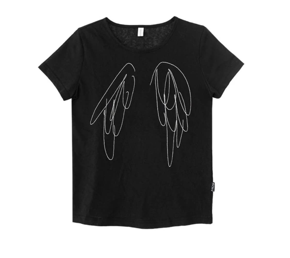 위시코어 히피베 날개 티셔츠 s사이즈 상품이미지2