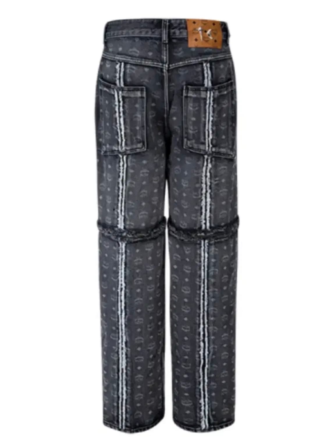 떠그클럽 X MCM zip denim pants 상품이미지5