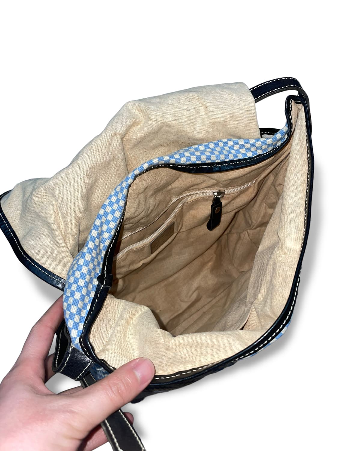 비비안 웨스트우드 체커보드 크로스백 상품이미지2