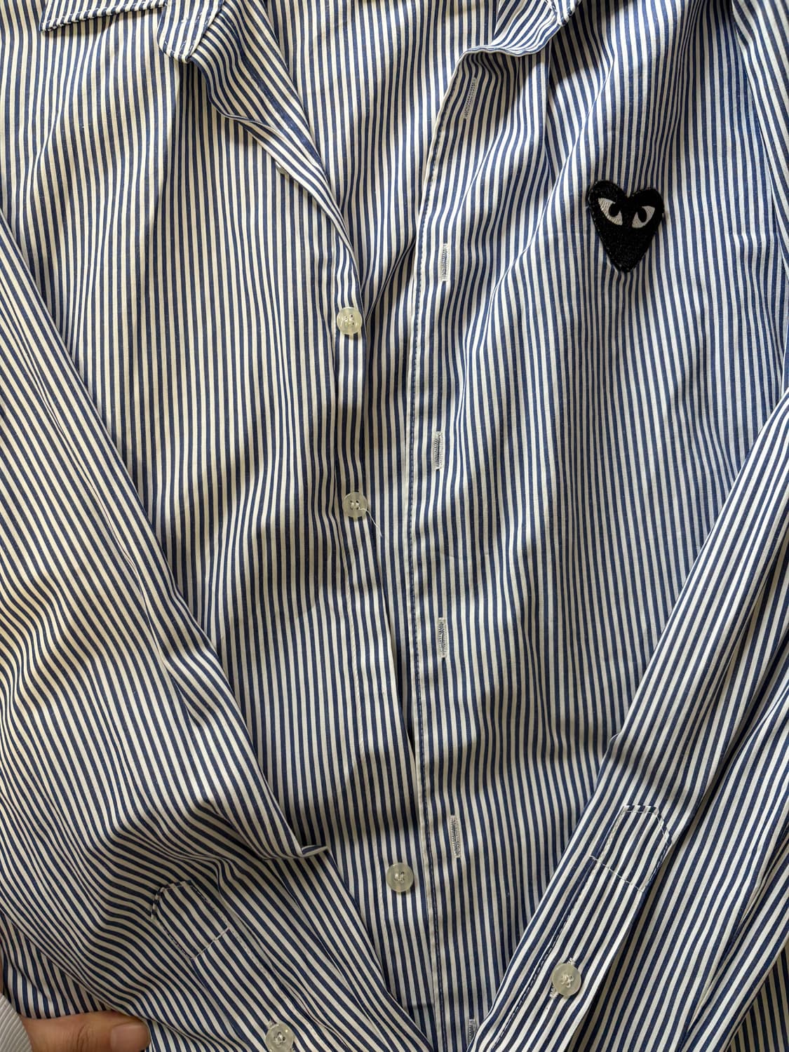 꼼데 스프라이트 셔츠 m 상품이미지3