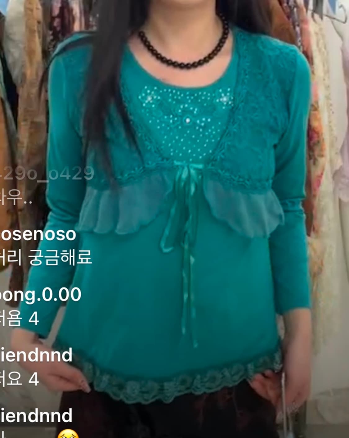 Oriental Vintage 오리엔탈 빈티지 롱슬리브 상품이미지3