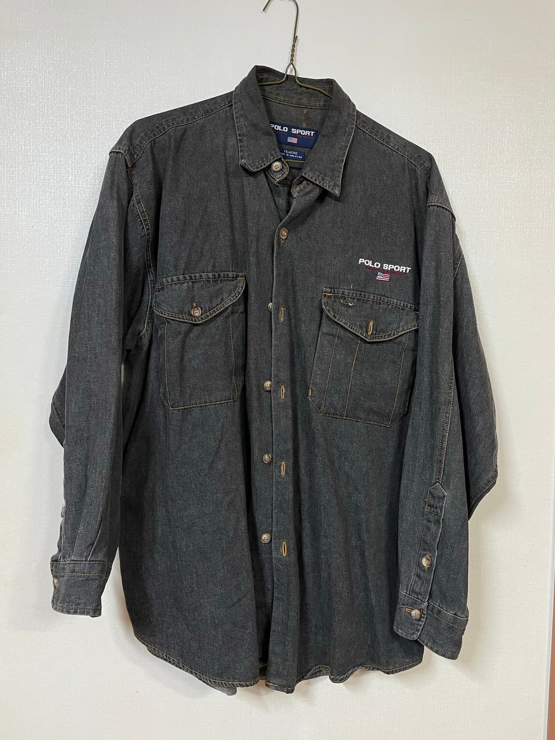 폴로 스포츠 데님셔츠 상품이미지1