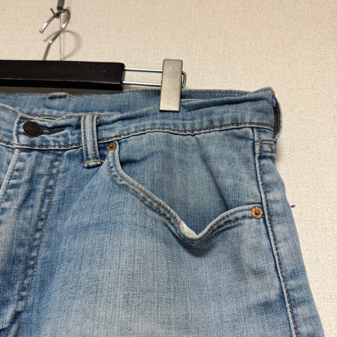리바이스505 데님 34 / 34 (실착 사진 참고) 상품이미지9