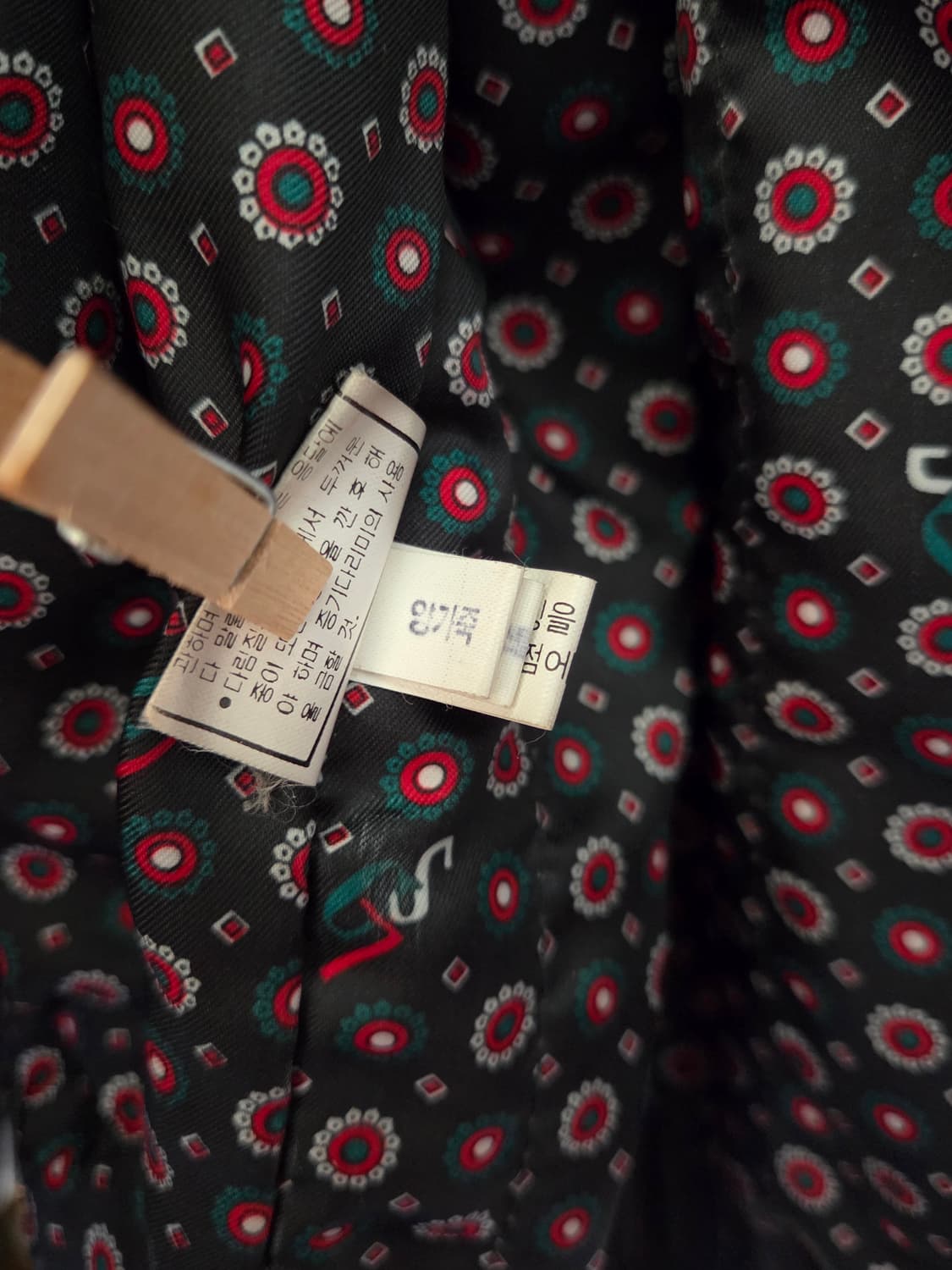 월드맵 패치 양가죽 레더 자켓 105 상품이미지5