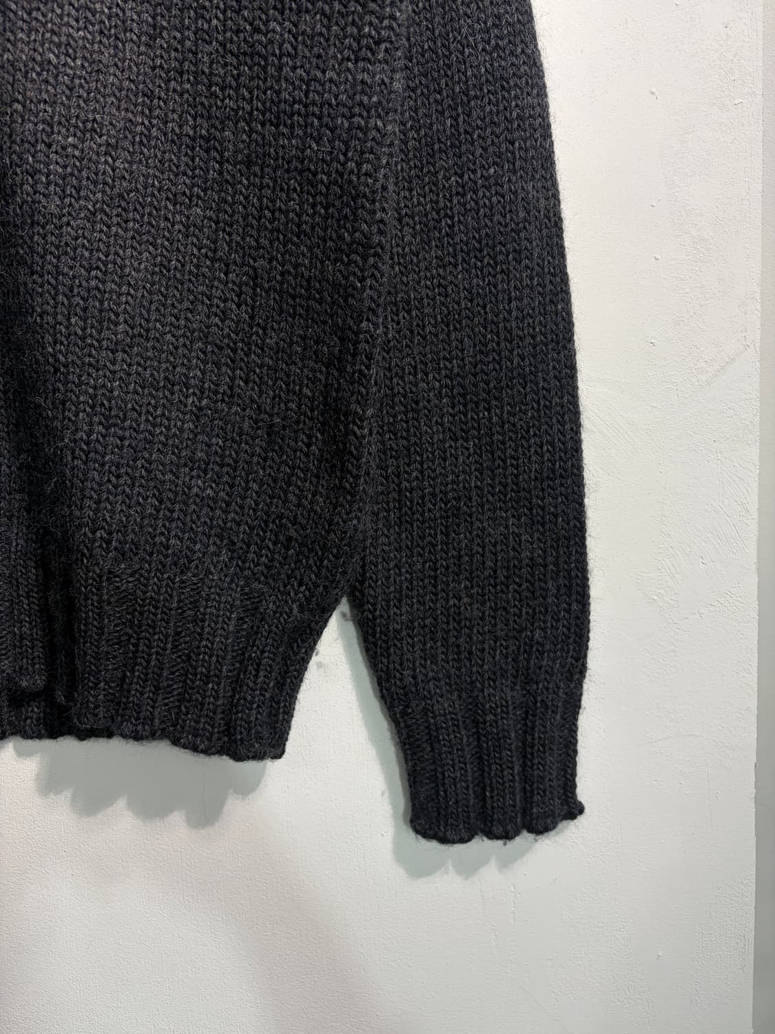 [M] wool 100% 울 100% 브이넥 니트   상품이미지5