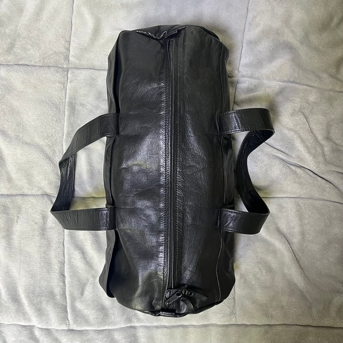 Porter 요시다 포터 레더 보스턴백 블랙 상품이미지5