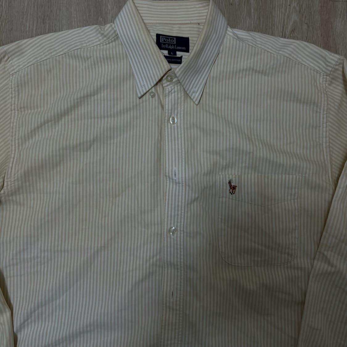 폴로 랄프로렌 스트라이프 셔츠 L/100  상품이미지2