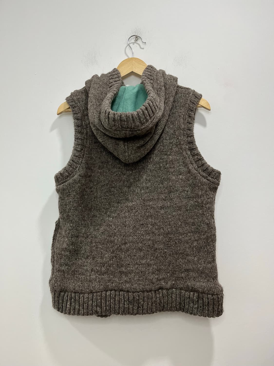 TITICACA 일본 빈티지 모리걸 뜨개 니트 후드 가디건 상품이미지6