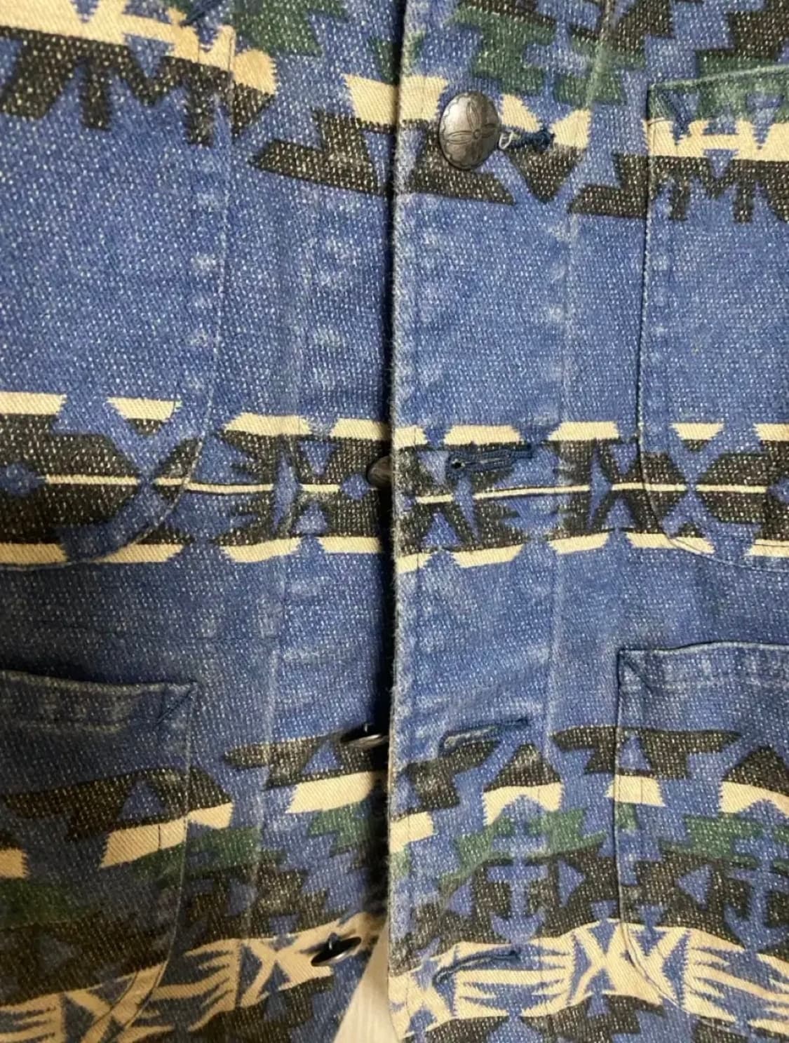 Rrl 더블알엘 자카드 베스트 L 상품이미지3