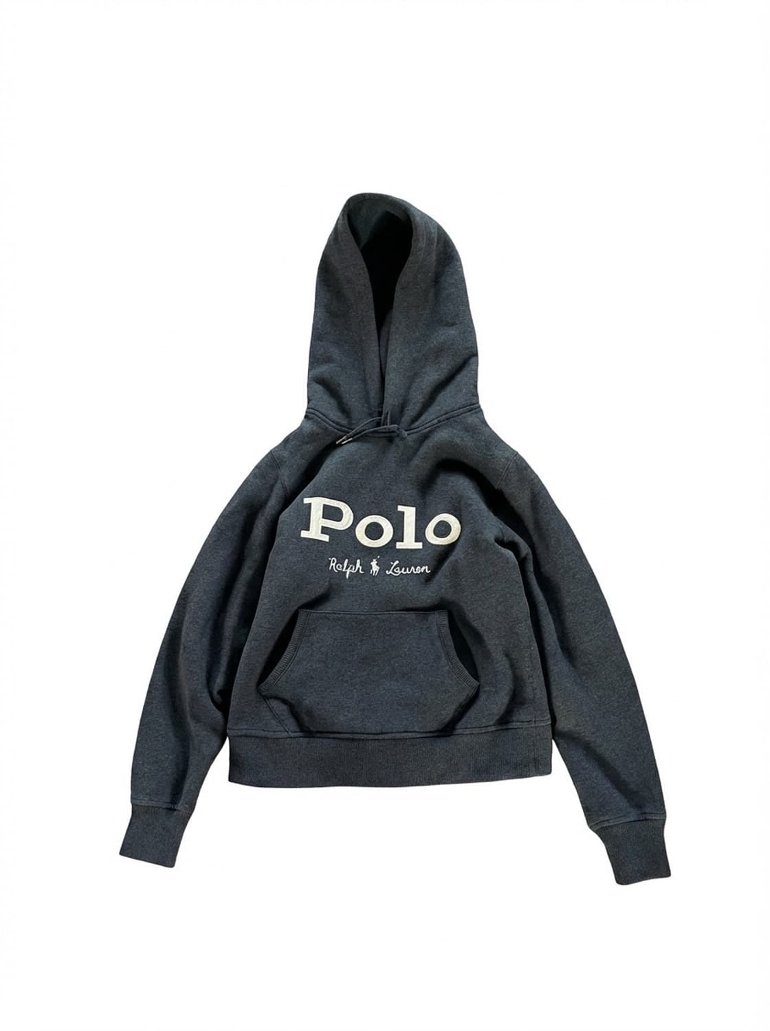 POLO 폴로 세미크롭 후드티  상품이미지1