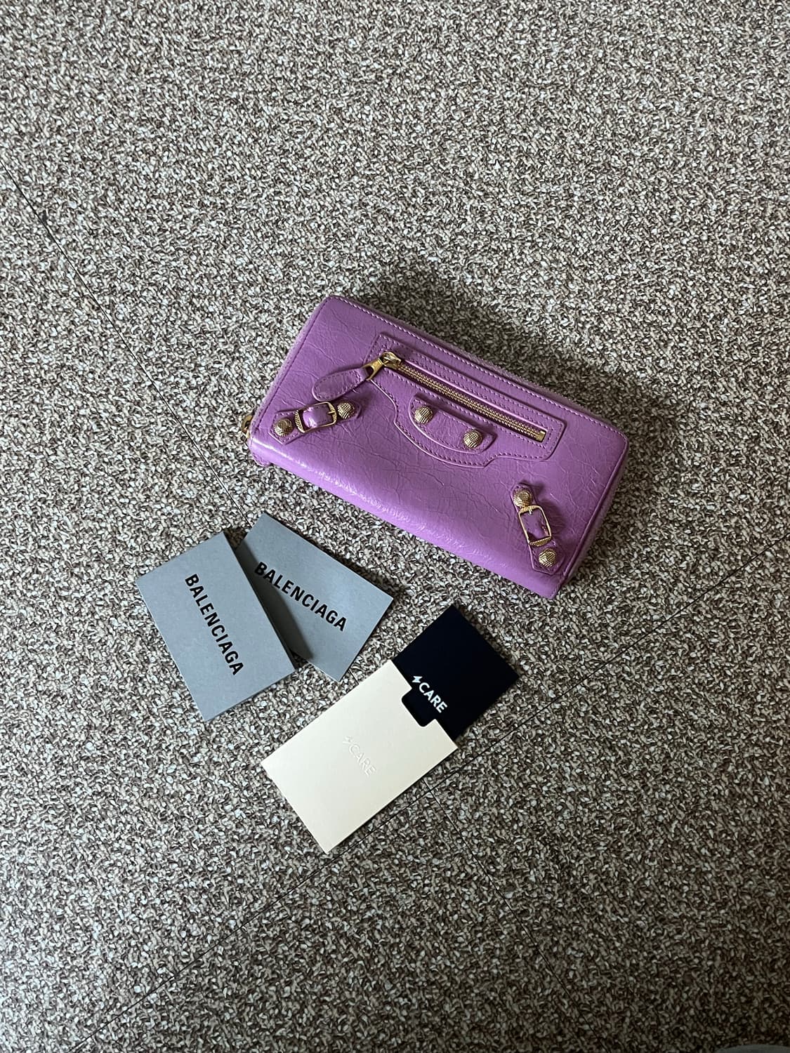 [ 번개케어증명서] 발렌시아가 카드지갑 상품이미지1