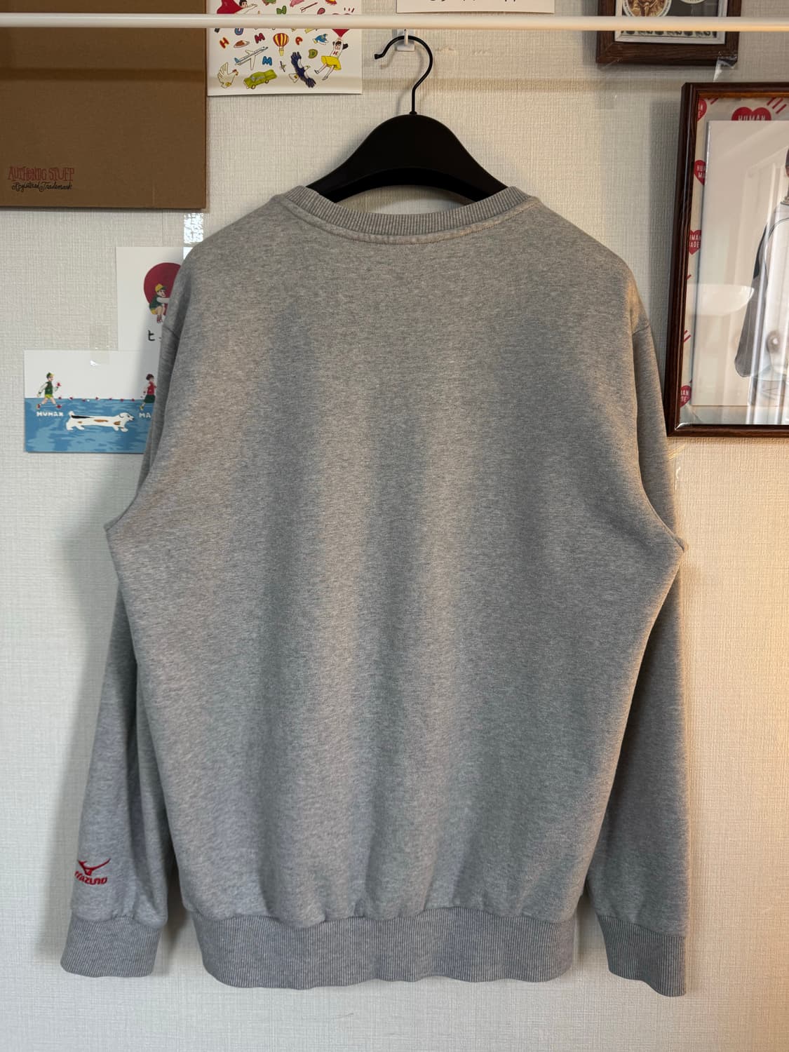 [XL]미즈노 프린팅 로고 스웻셔츠 맨투맨 상품이미지3