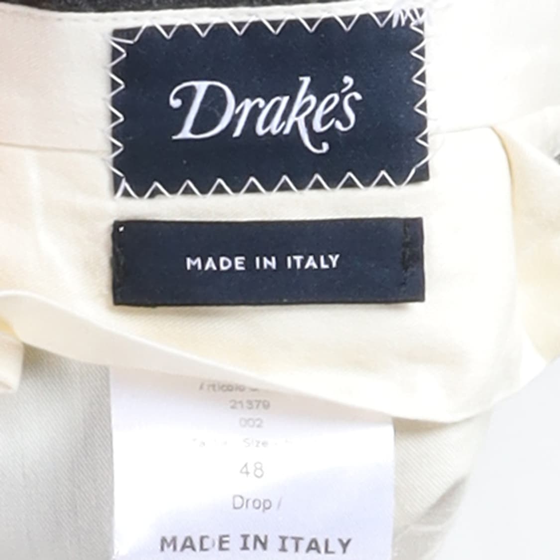 드레익스 Drake’s Wool Cotton Pants 
 상품이미지8