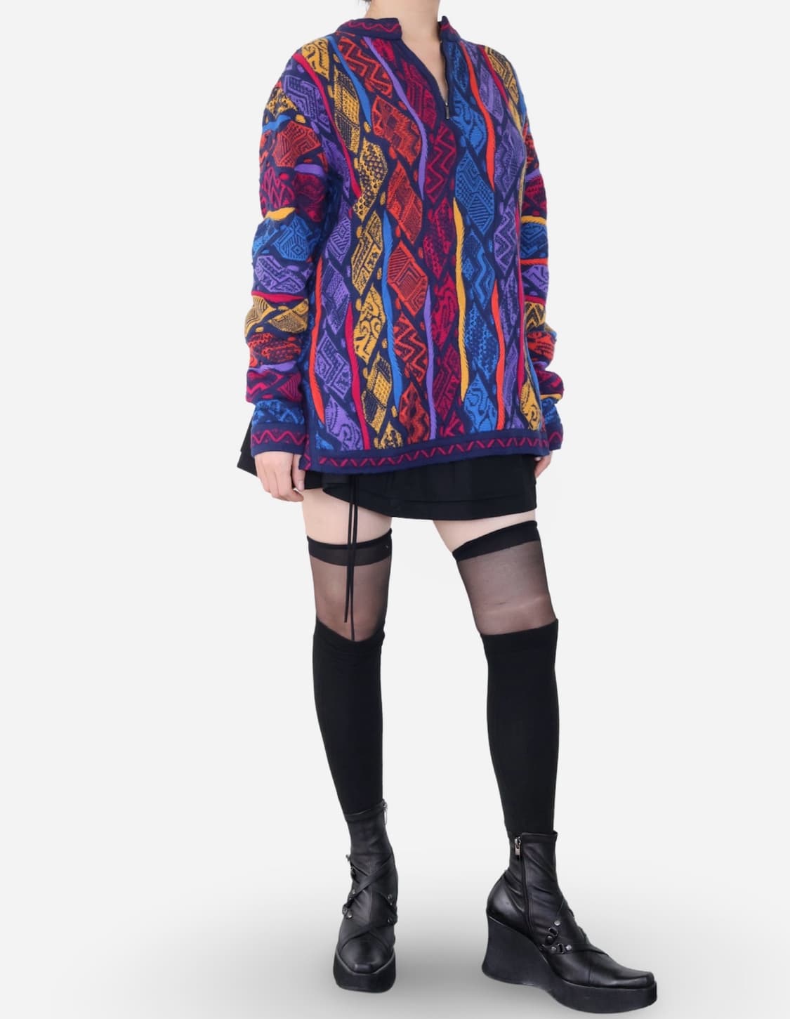 Coogi Australia Multicolor Wool Knit  상품이미지4