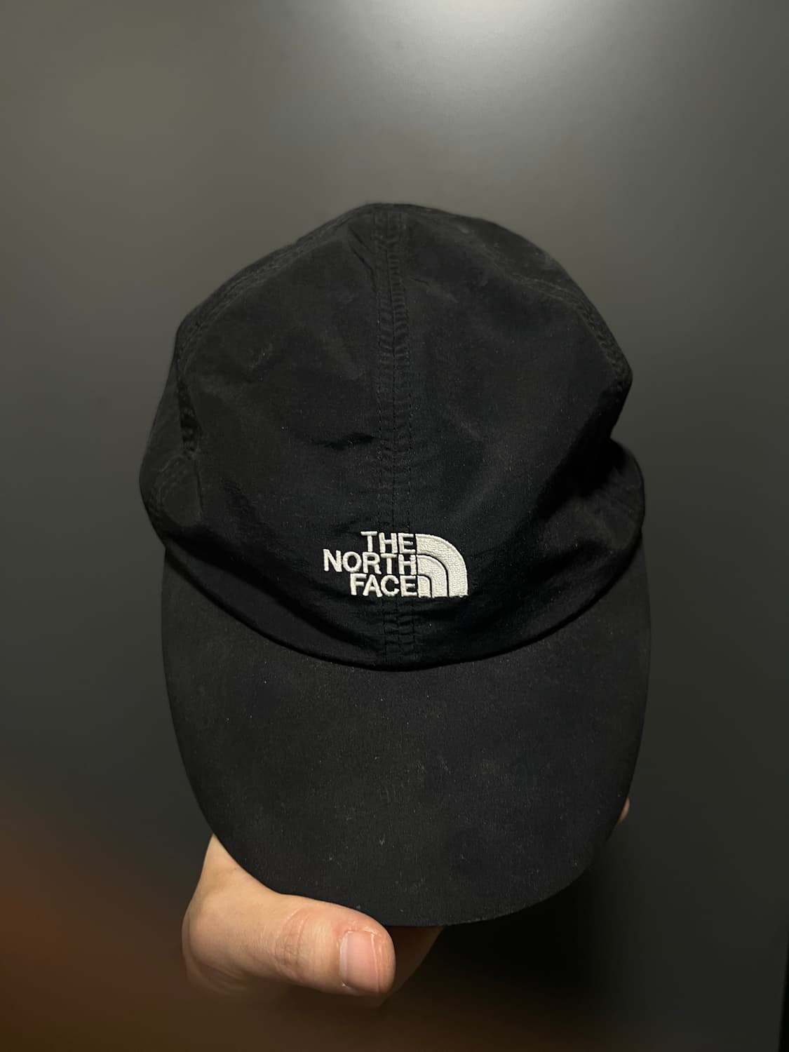 노스페이스 블랙/핑크 나일론볼캡 상품이미지1