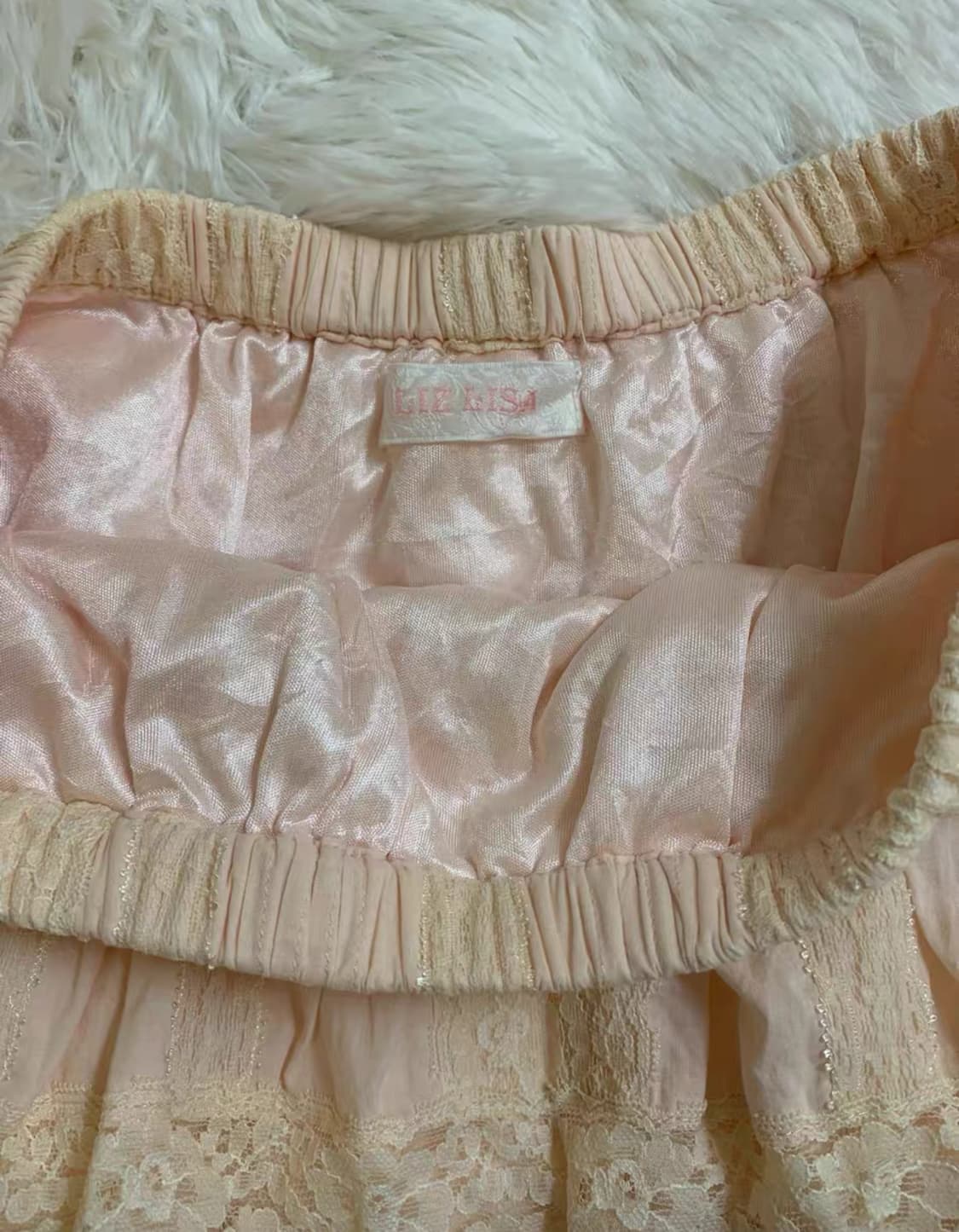 리즈리사 핑크 히메갸루 핀터깔 큐롯 상품이미지2