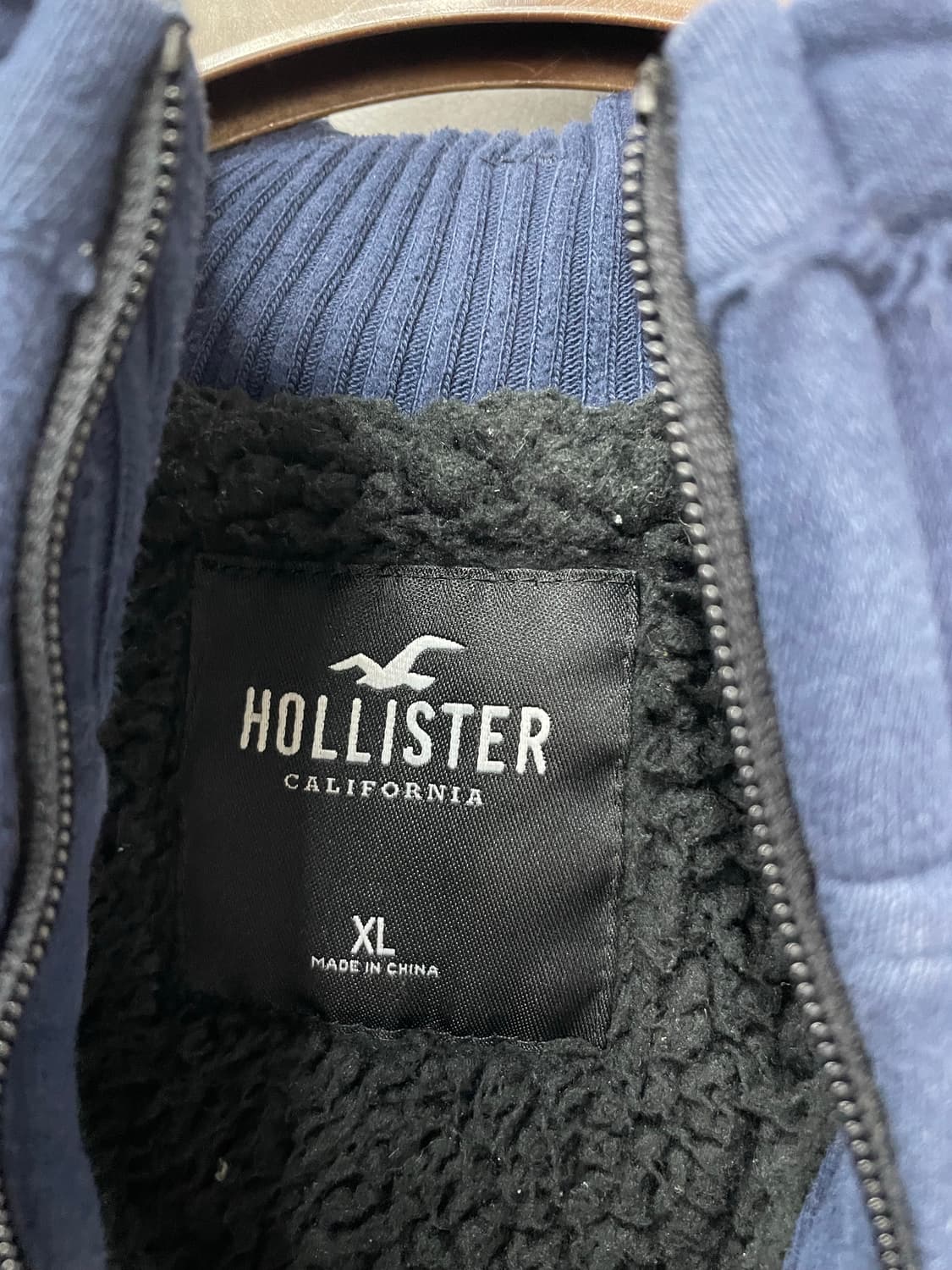 홀리스터 캘리포니아 네이비 후드집업 H1659 상품이미지5