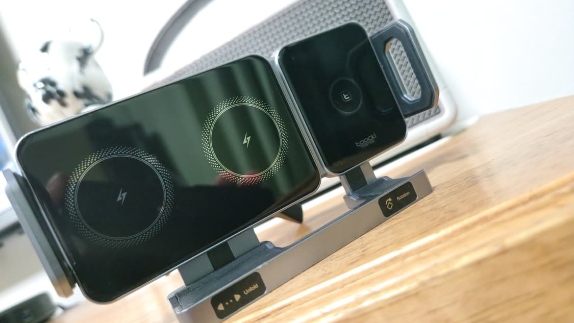 # toocki 듀얼 무선 충전 폴드 플립스마트폰 충전기 / 차량용충전기 상품이미지7