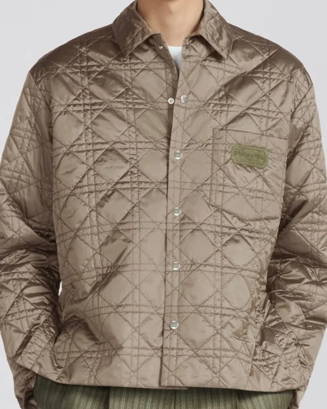 48 / 디올 까나쥬 패디드 경량 패딩 자켓 / 미사용 상품이미지8