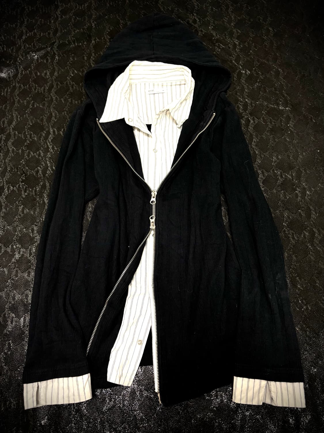 Minimal Mood WhiteShirts Layered 2-way H 상품이미지1