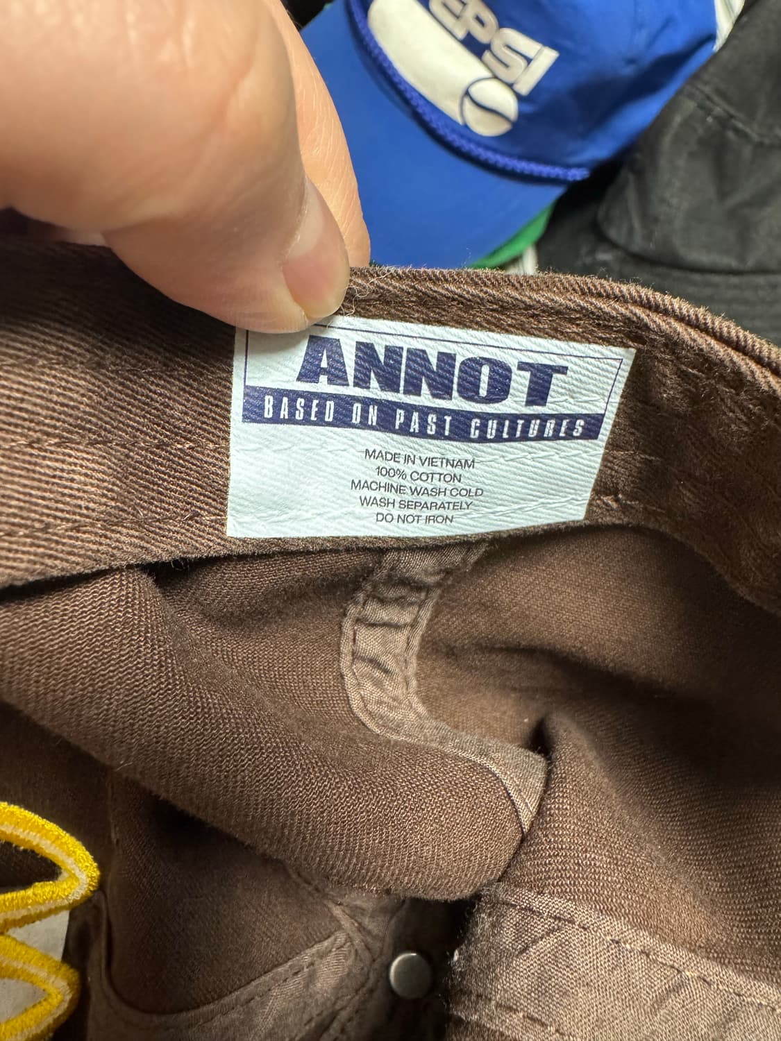 아노트 맥도날드 캡 상품이미지2