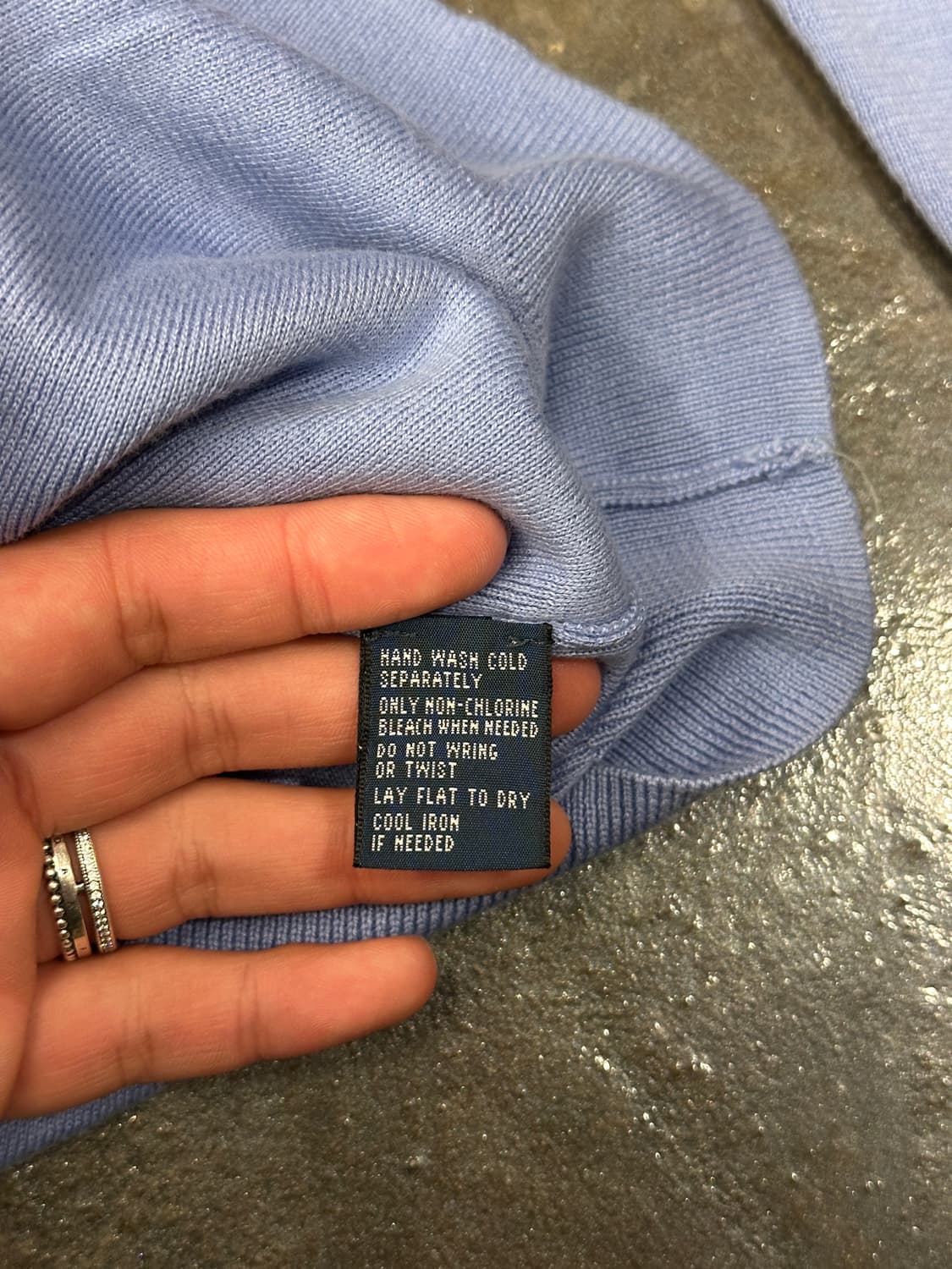 폴로 랄프로렌 브이넥 니트 M 상품이미지5