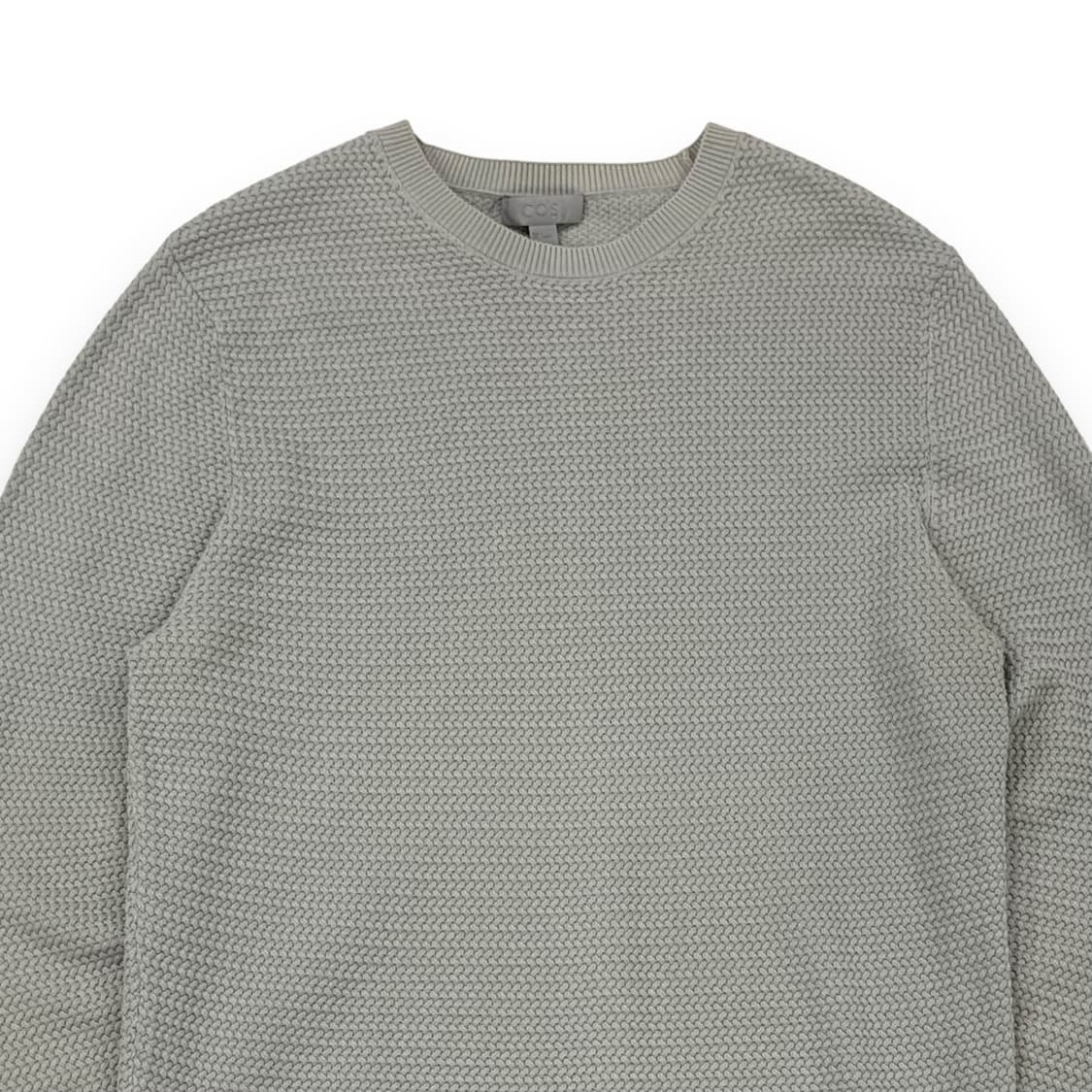 코스 코튼 패턴 니트 상품이미지3