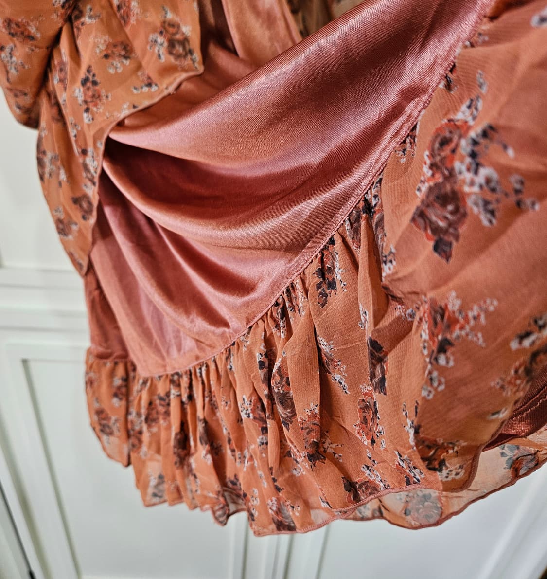 레스트로즈(LEST ROSE) 플라워 쉬폰 원피스 상품이미지7