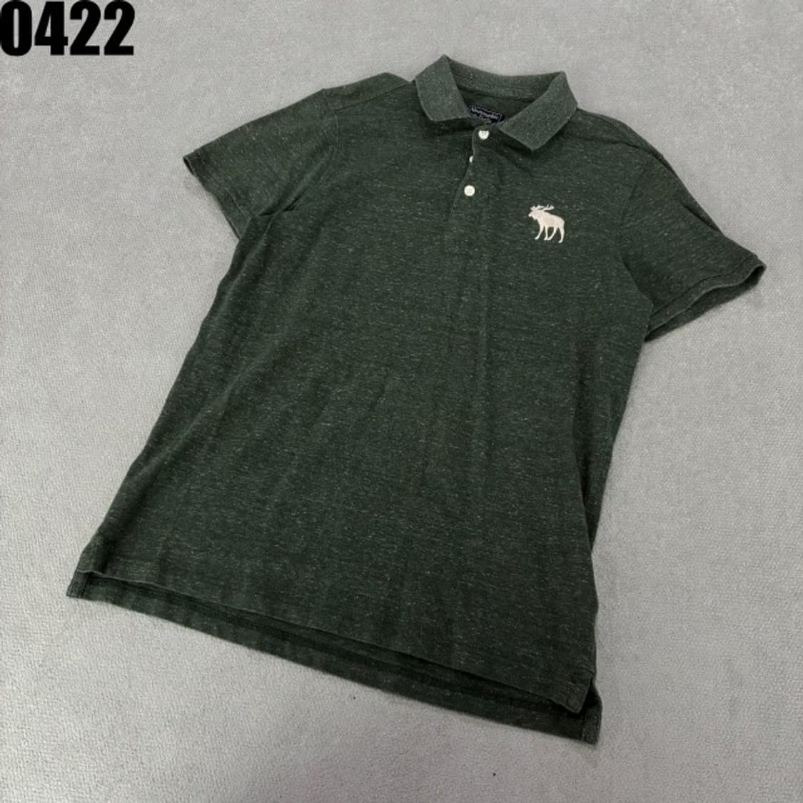 아베크롬비 카키색 반팔 폴로티 L 상품이미지1