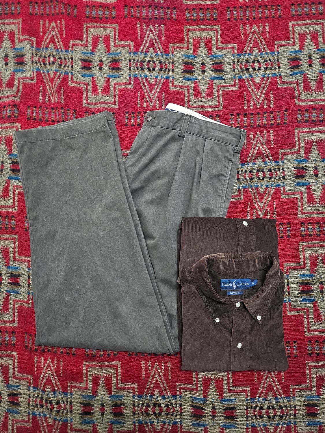 [L] Polo Ralph Lauren 코듀로이 셔츠 커스텀핏 상품이미지7
