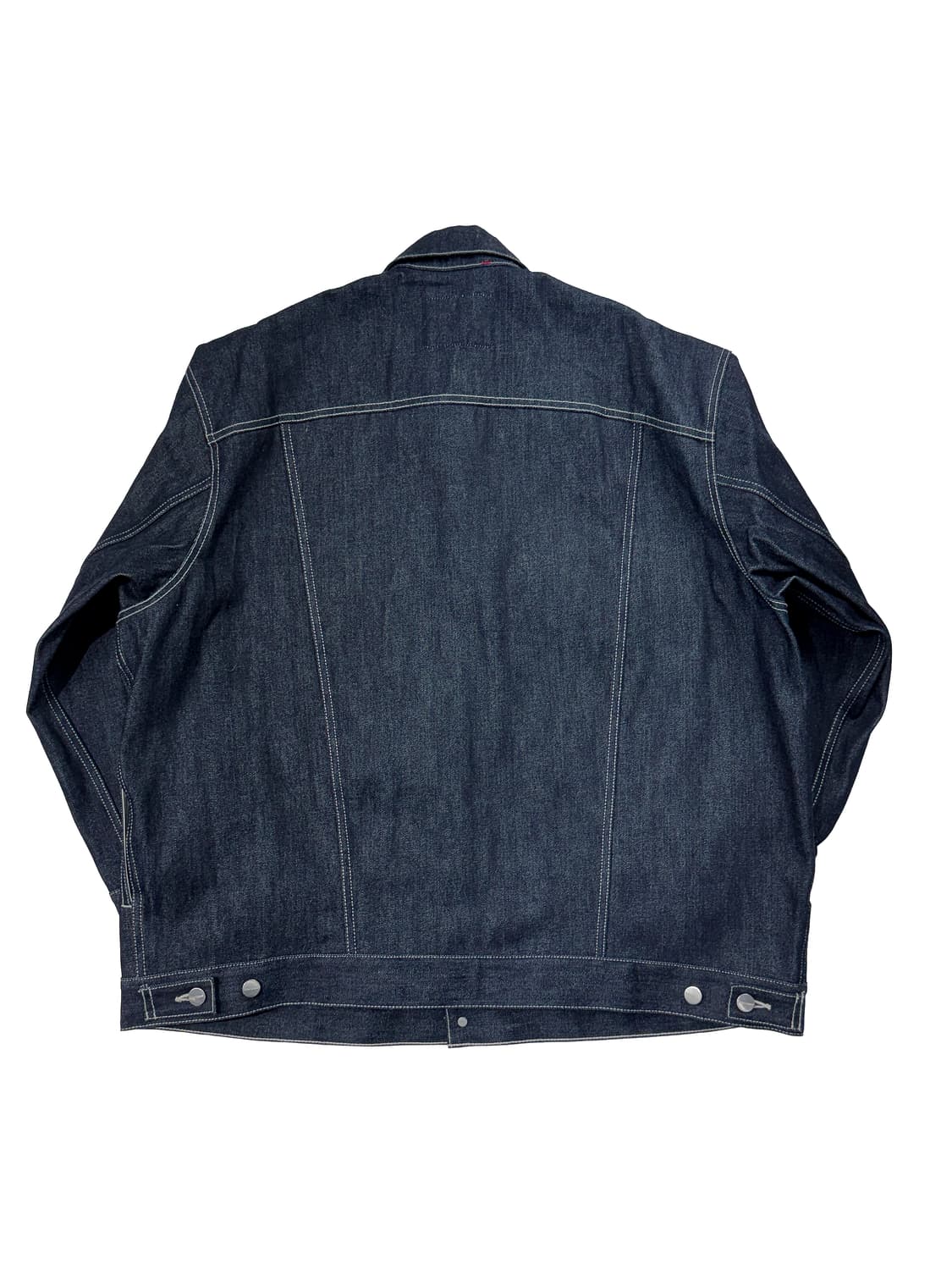 그라프페이퍼 셀비지 데님 트러커 자켓 인디고 리지드 상품이미지2