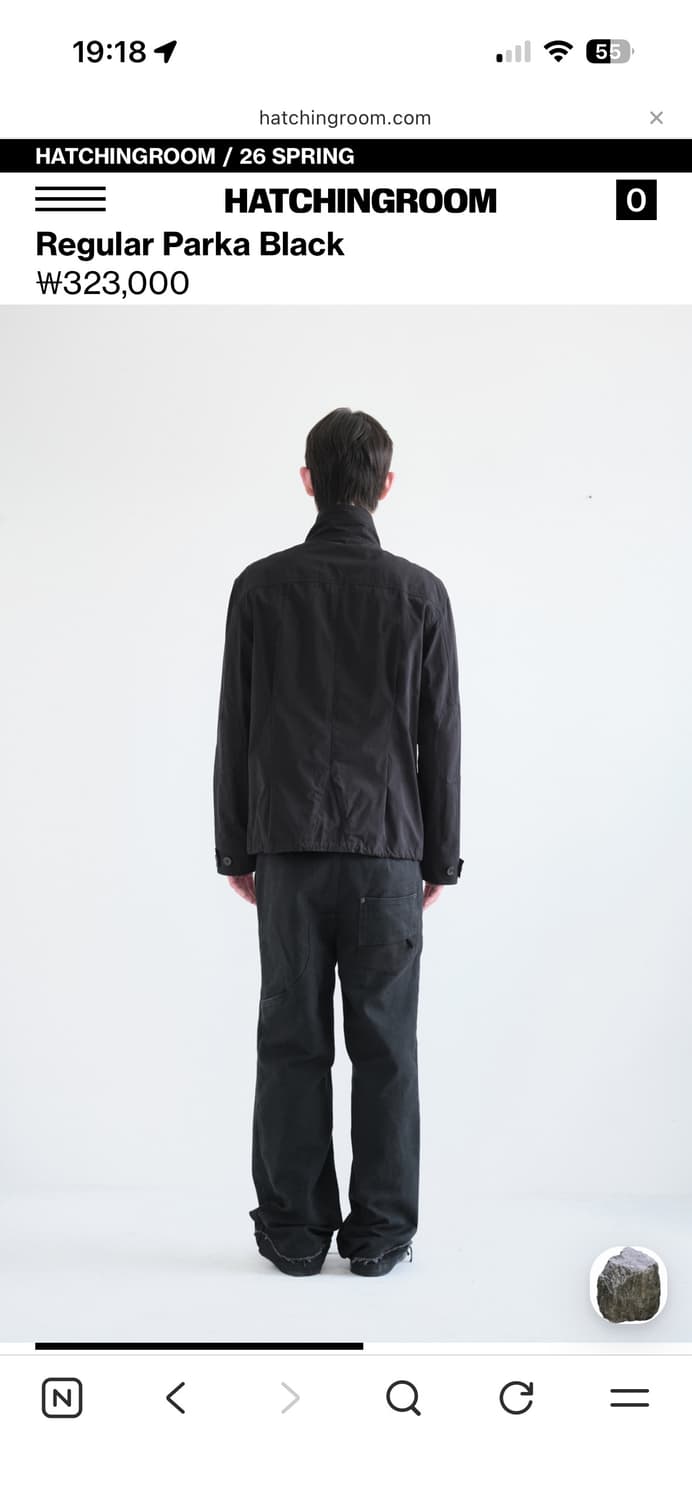 해칭룸 Regular Parka Black - L 상품이미지4