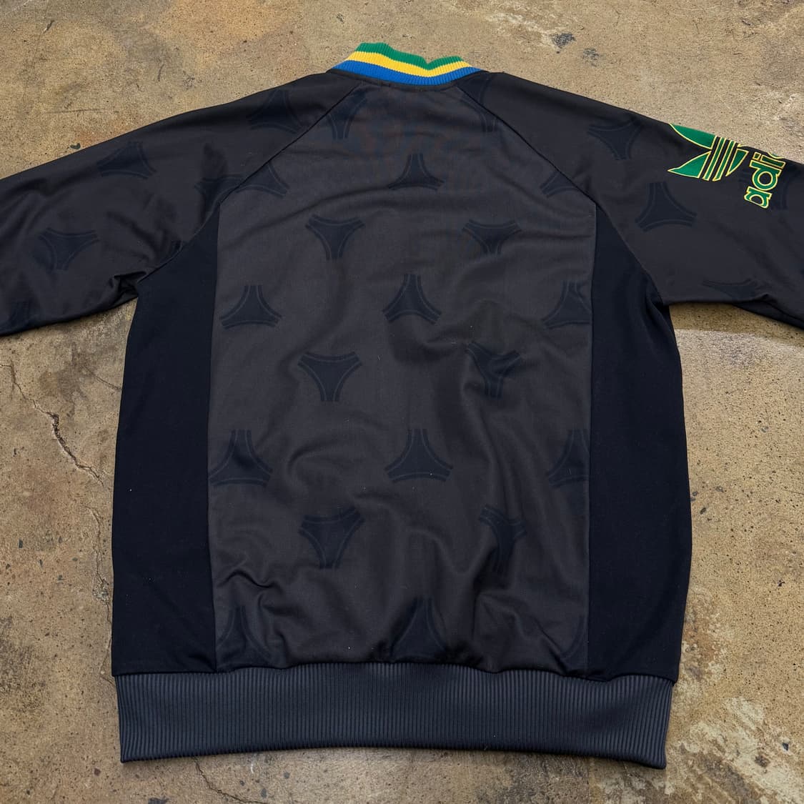 [정품/105] 아디다스 브라질 트랙탑 블랙 져지 b16 상품이미지4