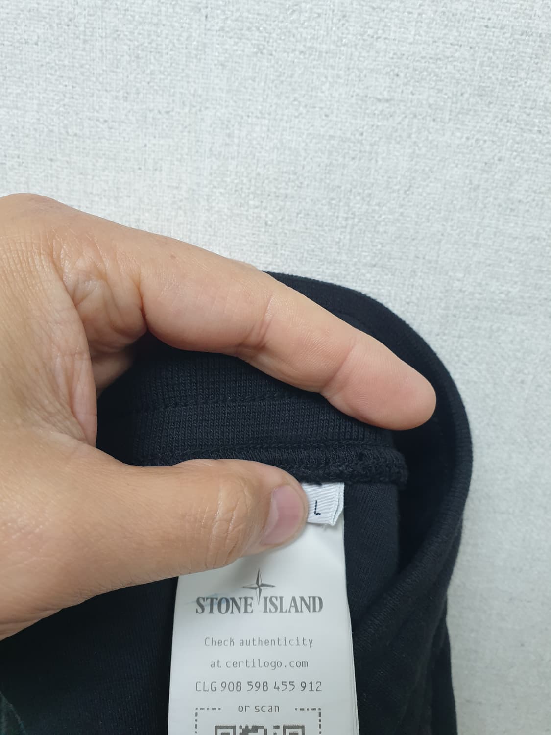 [L/정품] 스톤아일랜드 기모 카고조거팬츠 상품이미지6