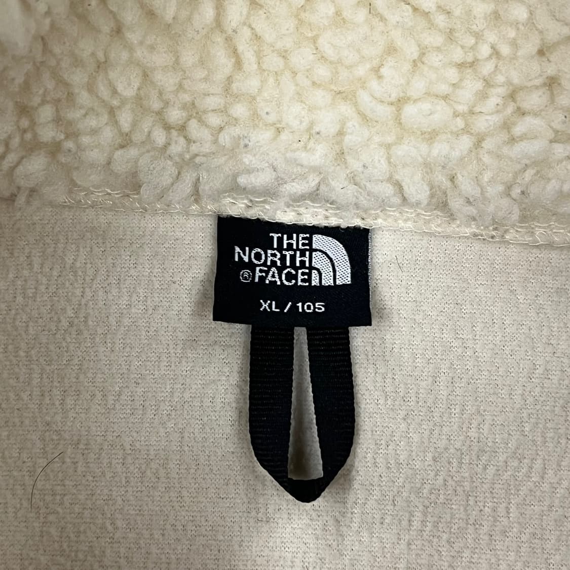 [정품/XL] 노스페이스 뽀글이 플리스 아이보리 b17 상품이미지5