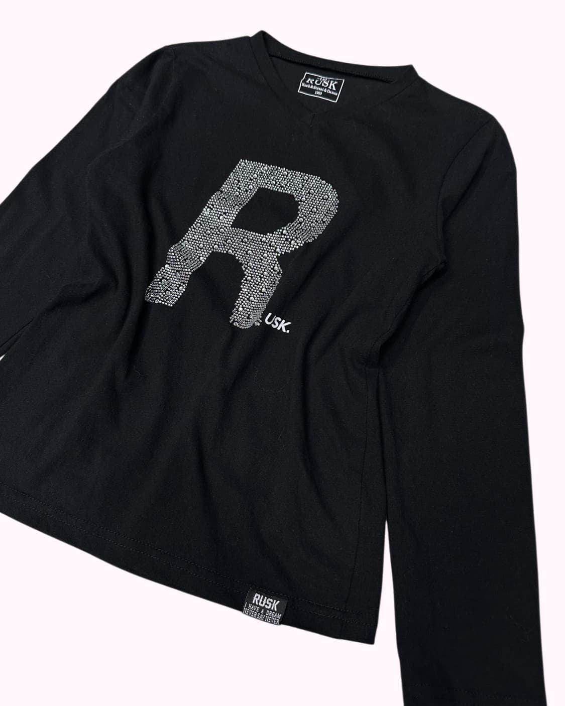 cubic R logo slim t-shirt 상품이미지3