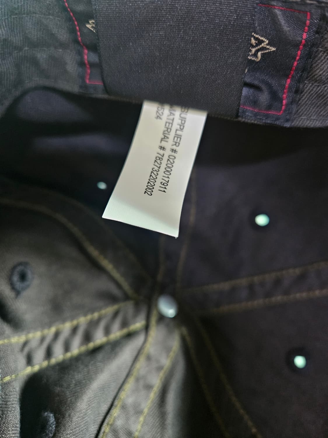 RRL 볼캡 블랙 상품이미지5