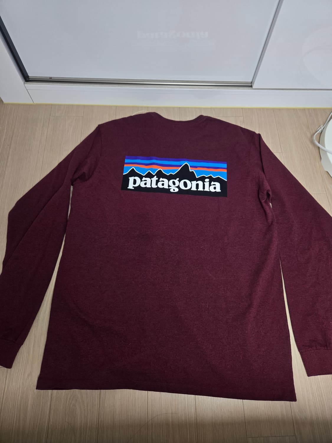 파타고니아 롱 슬리브 M (버건디) 상품이미지3