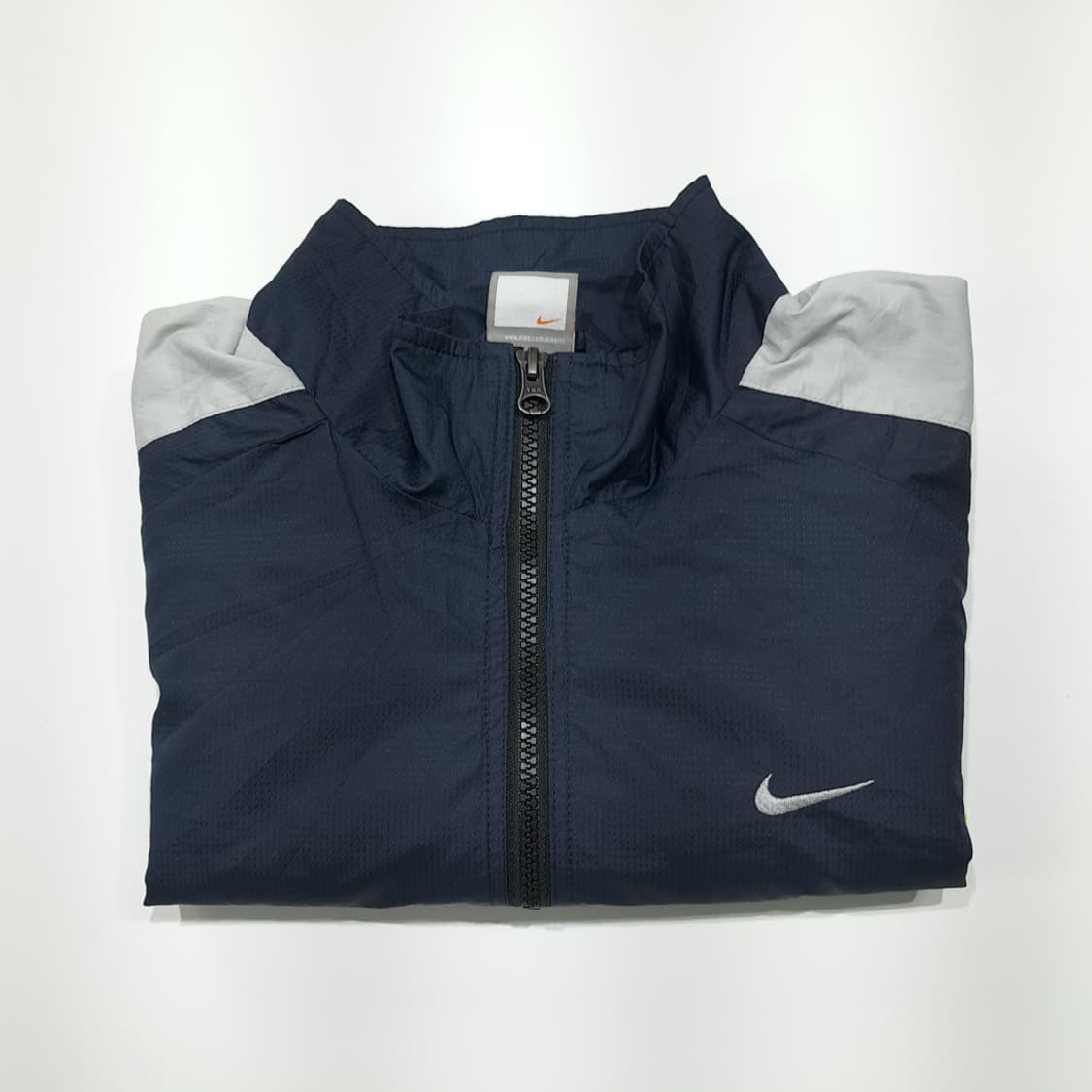 CK062 FREE 나이키 00s 네온파이핑 바람막이 크롭 자켓 상품이미지6