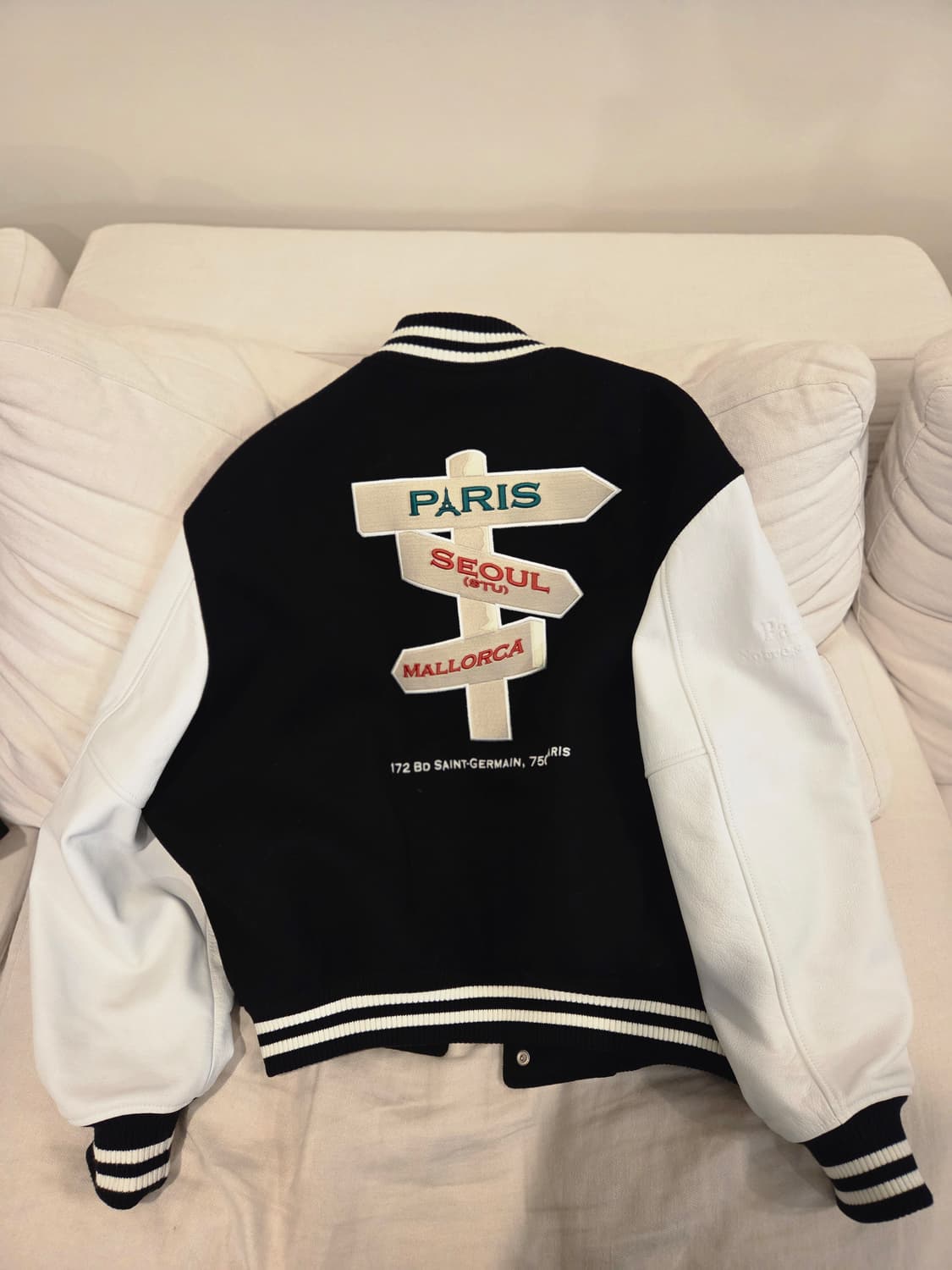 stu 로드 바시티자켓 상태극상 L사이즈 상품이미지2