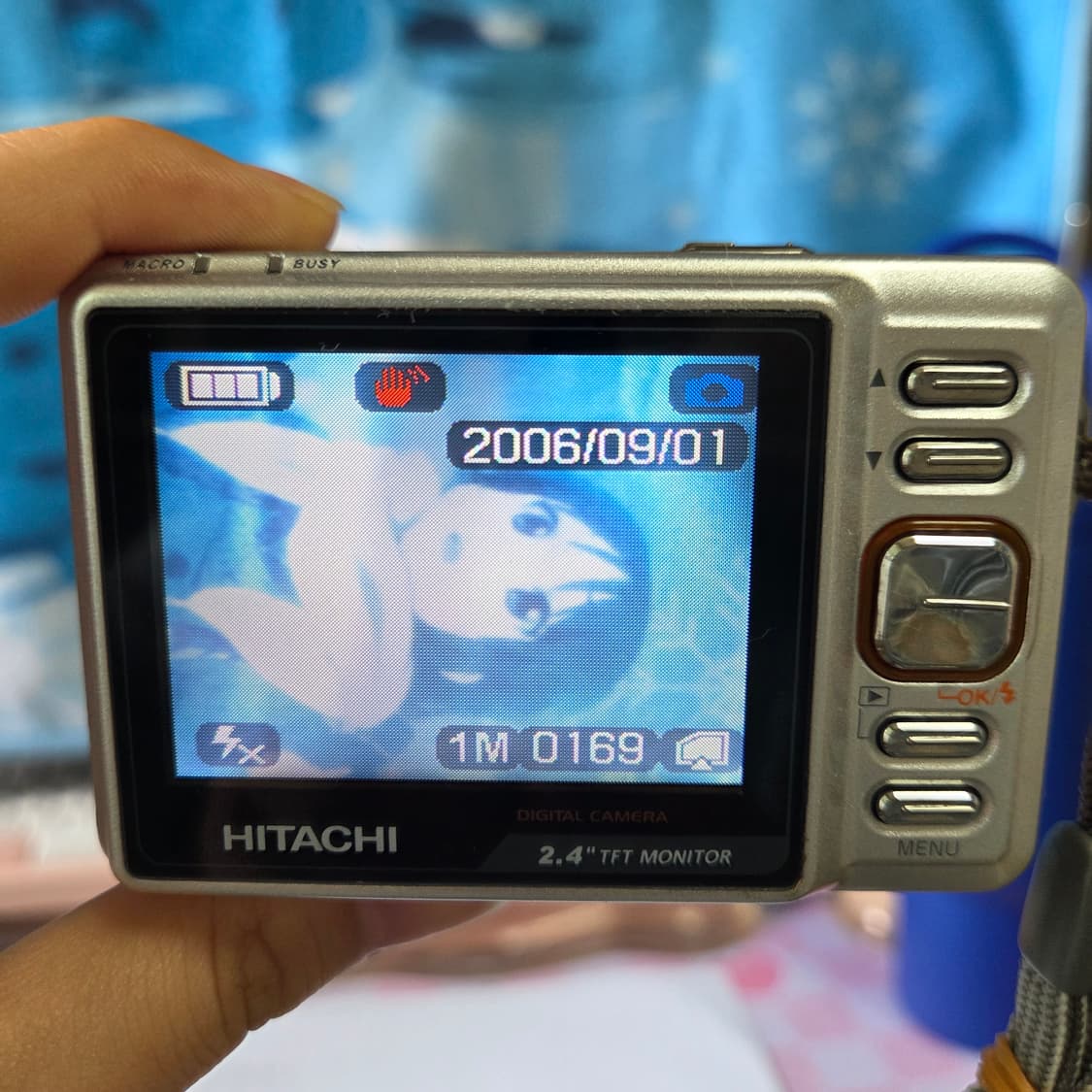 HITACHI HDC-507S 빈티지 디카 실버(작례o) 상품이미지5
