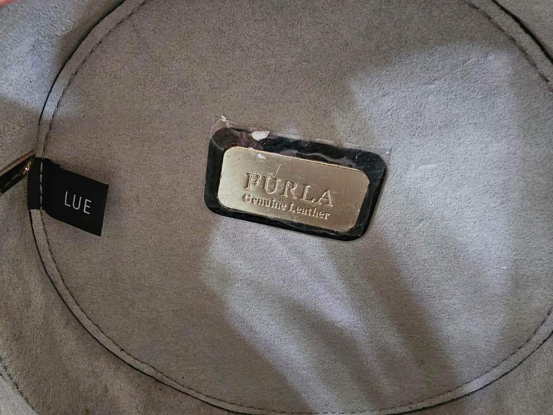 FURLA 훌라 블랙 레더 라운드 미니 크로스백 크로스바디 백 가방 상품이미지9