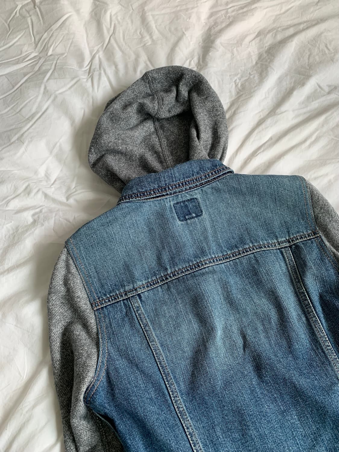 AMERICAN EAGLE 후디 레이어드 청자켓 상품이미지7