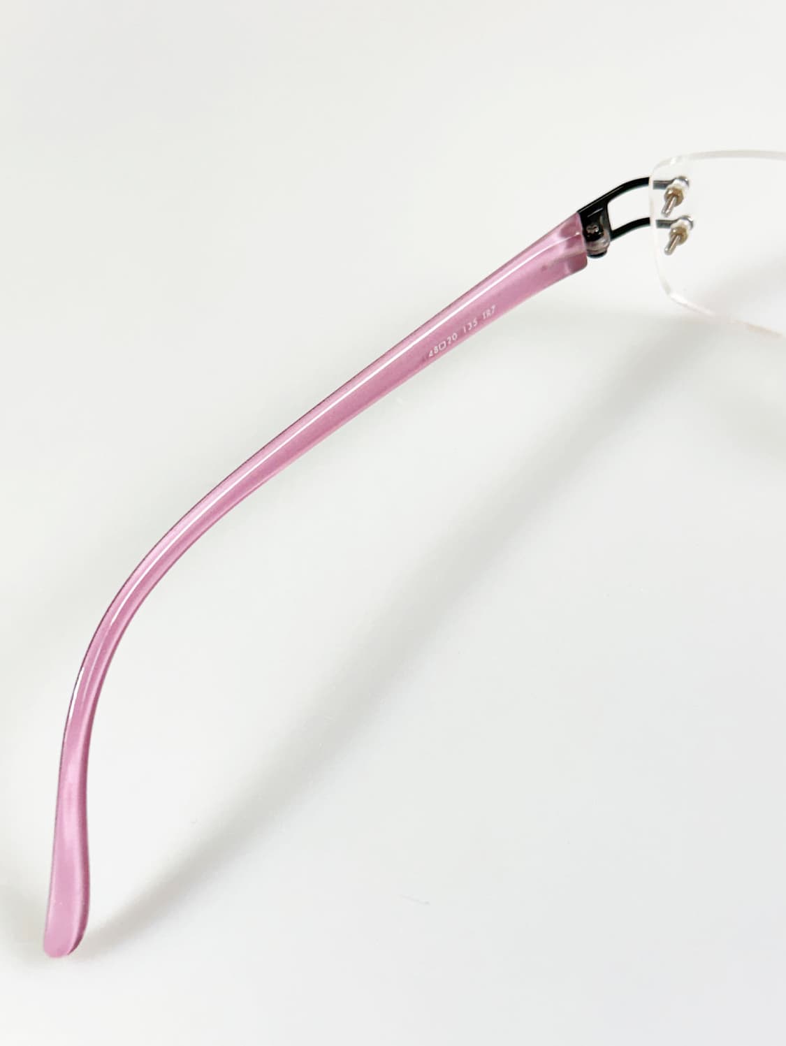 DARK 무테 스퀘어 프레임 빈티지 안경 상품이미지7