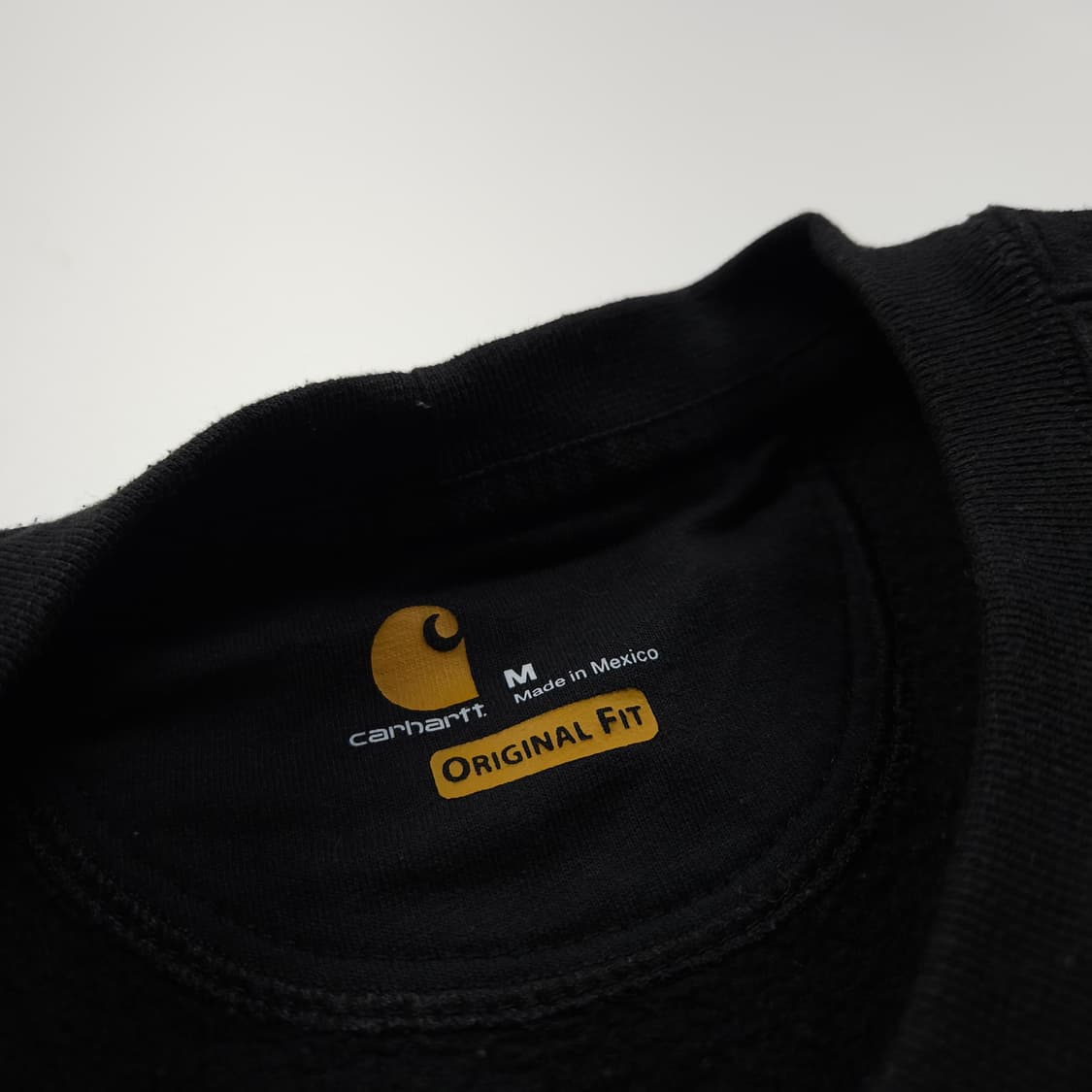 칼하트 오리지널 원포켓 블랙 스웻 셔츠 (L) 상품이미지5