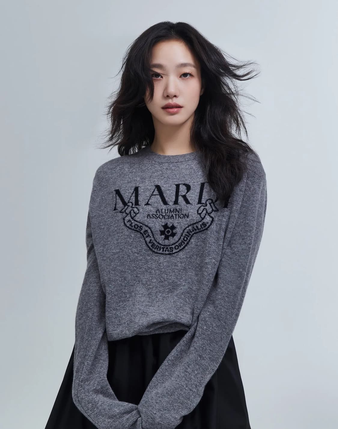 Cashmere Crew Neck Alumni Classique  상품이미지4